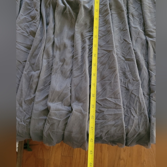 Weissman LA Dance Performance Gray Dress Size - Picture 7 of 9